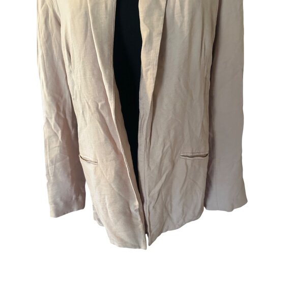 LC Lauren Conrad pink open front jacket size L - Picture 5 of 7